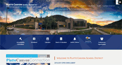 Desktop Screenshot of plattecanyonschools.org